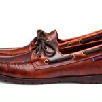 Sebago Endeavor - Scarpe da barca impermeabili, in pelle, da uomo, con fodera in pelle, allacciatura a 360 gradi e suola antiscivolo che non lascia segni, da uomo, Gomma marrone, 46 EU-0