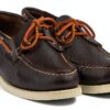 Sebago Mens Portland Martellato Boat Shoes Blue-1