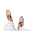 Scarpe da Barca Sebago Portland Zen Canvas Marrone Scuro 45 EU-1
