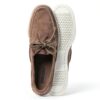 Scarpe da Barca Sebago Portland Zen Canvas Marrone Scuro 45 EU-5