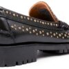 Sebago Mocassino Dan Lug Stud 731278W - Black (39)-1
