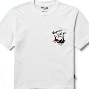 Sebago Uomo T-Shirt Manica Corta Cotone Bianco 78131IW Comfort Stile-0
