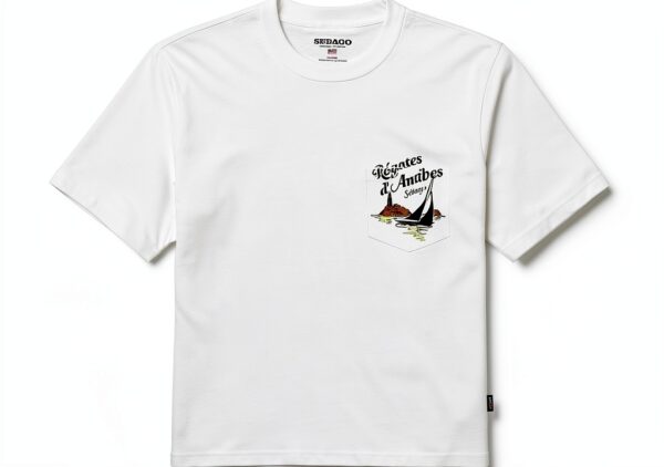 Sebago Uomo T-Shirt Manica Corta Cotone Bianco 78131IW Comfort Stile-0