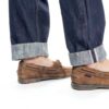 Scarpa da barca Sebago Schooner Crazy Horse Marrone Tan 12-6