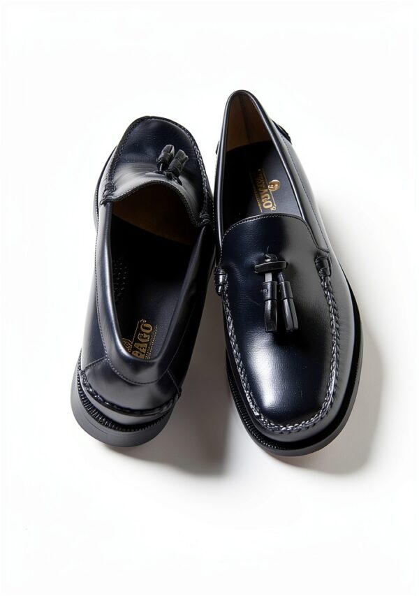 Sebago Volontà classica nero uomo scarpe loafer pelle-7