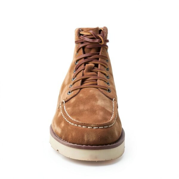 Sebago Stivaletto Stringato da Uomo Tala in Camoscio Cuoio 41½-2