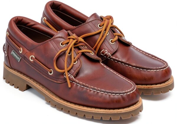 Sebago Mocassino Stringato da Uomo Acadia Premium in Pelle oliata-3