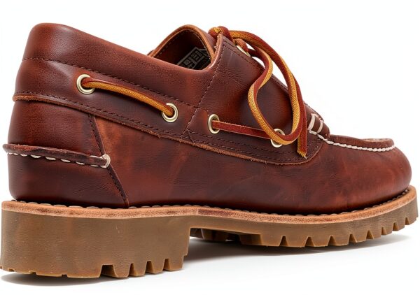 Sebago Mocassino Stringato da Uomo Acadia Premium in Pelle oliata-4
