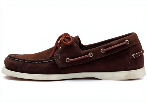Sebago Docksides Portland Flesh out Marrone Moka-Abu Scarpe da Barca-2