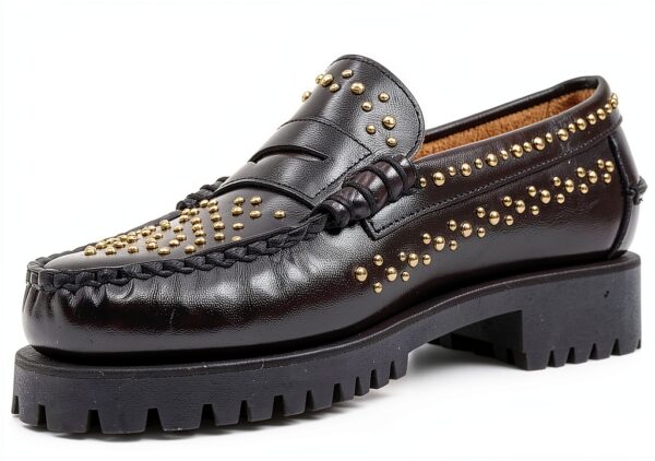 Sebago Mocassino Dan Lug Stud 731278W - Black (39)-2