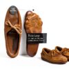 Scarpa da barca Sebago Schooner Crazy Horse Marrone Tan 12-2