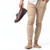 Sebago Endeavor - Scarpe da barca impermeabili, in pelle, da uomo, con fodera in pelle, allacciatura a 360 gradi e suola antiscivolo che non lascia segni, da uomo, Gomma marrone, 46 EU-4