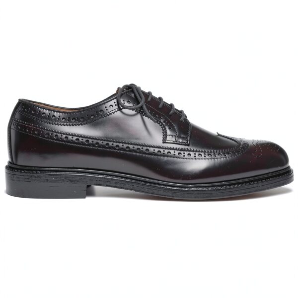 Sebago Scarpa Derby Brogue Everett in Pelle Burgundy - 77113MW 903 BRW BRG - Taglia 41-1