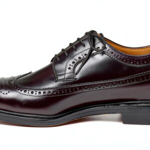 Sebago Scarpa Derby Brogue Everett in Pelle Burgundy - 77113MW 903 BRW BRG - Taglia 42-0