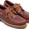Sebago Mocassino Stringato da Uomo Acadia Premium in Pelle oliata-3