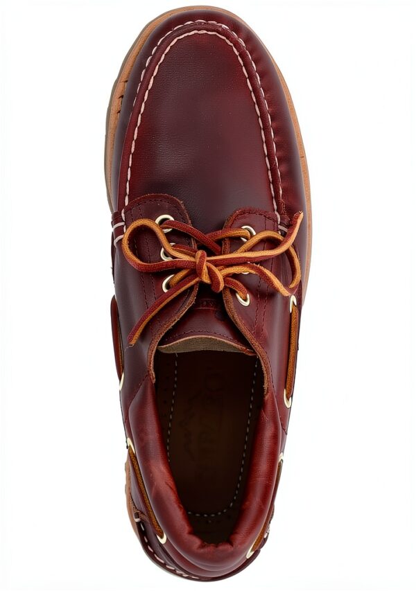 Sebago Mocassino Stringato da Uomo Acadia Premium in Pelle oliata-5