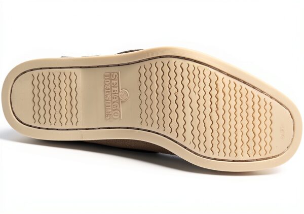 Sebago Mocassino in Pelle Sebago modello ROSSISLAND JIB SHADOW da Uomo colore Military Green - Gre - Composizione : Pelle Verde Military Green - Gre-3