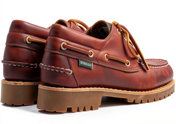 Sebago Mocassino Stringato da Uomo Acadia Premium in Pelle oliata-2