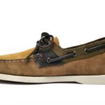 Sebago Mocassino in Pelle Sebago modello ROSSISLAND JIB SHADOW da Uomo colore Military Green - Gre - Composizione : Pelle Verde Military Green - Gre-0