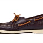 Sebago Portland Martellato Uomo Scarpe Blu 43.5 EU-0
