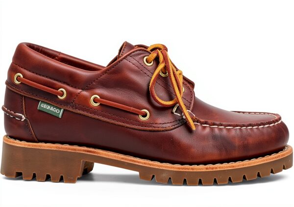 Sebago Mocassino Stringato da Uomo Acadia Premium in Pelle oliata-0